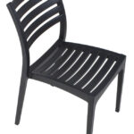 Rimini Side Chairs - Charcoal