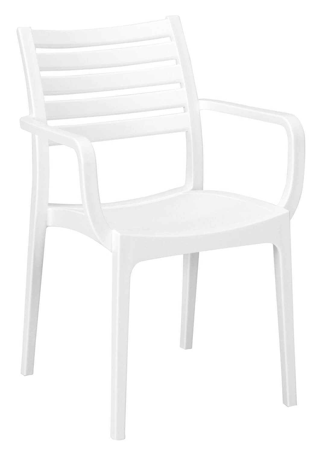 Sienna Arm Chairs - White