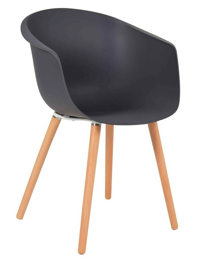 Tub Spindle Leg Dark Grey 1b