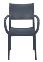 Verona Arm Chairs - Charcoal_2