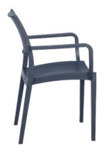 Verona Arm Chairs - Charcoal_3