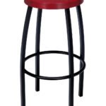 Barrel Bar Stools - Red
