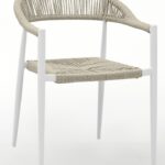 Matrix Rope Chairs Beige White