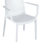 Bella Arm Chairs - White 01