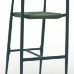 Matrix Bar Stool Green + Charcoal