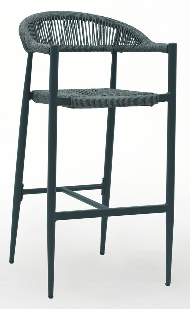 Matrix Bar Stool Grey + Charcoal