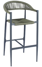 Matrix Rope Bar Chairs - Green 01a