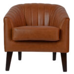 Manhattan Tub Chair 02 Nutmeg SL 501