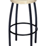 Barrel Bar Stools - Light Ash