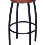 Barrel Bar Stools - Sapele