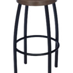 Barrel Bar Stools - Walnut