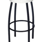 Barrel Bar Stools - White Wash