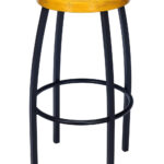 Barrel Bar Stools - Yellow