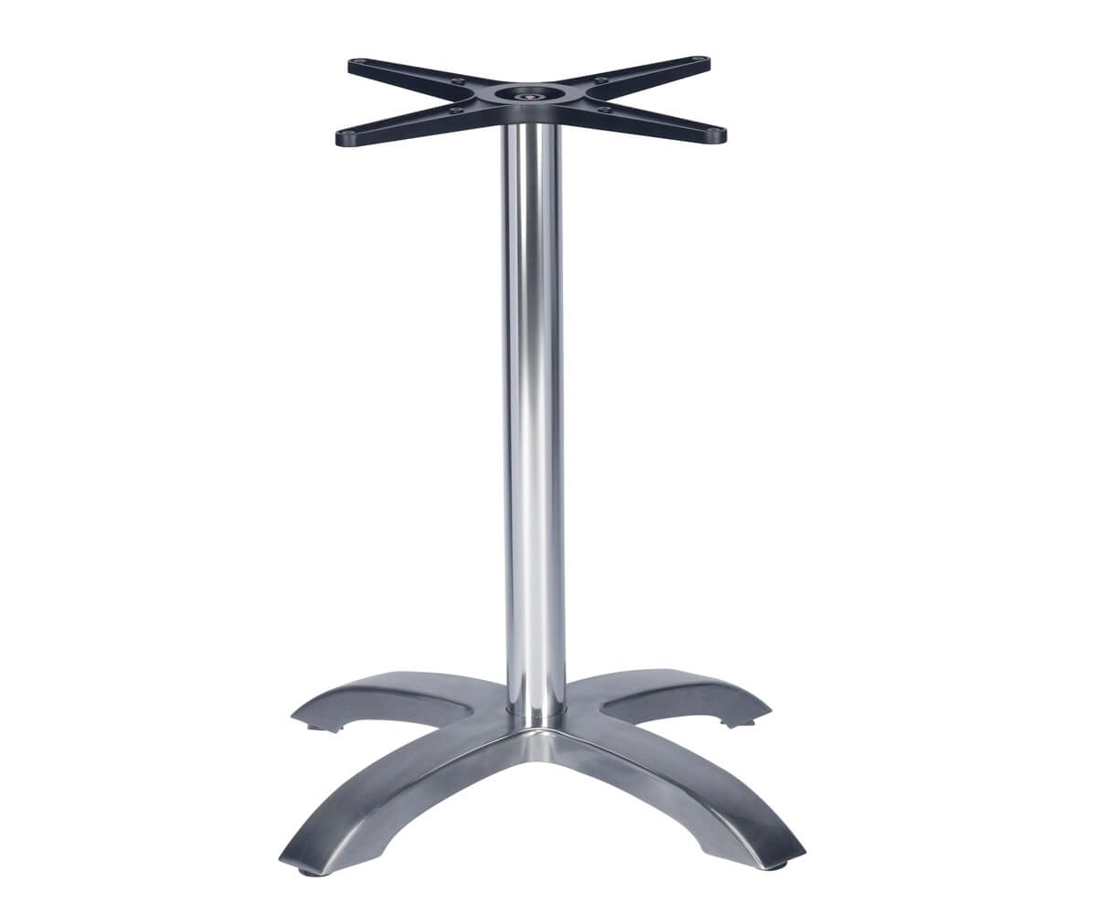 Aluminium Single Table Bases - Anodised